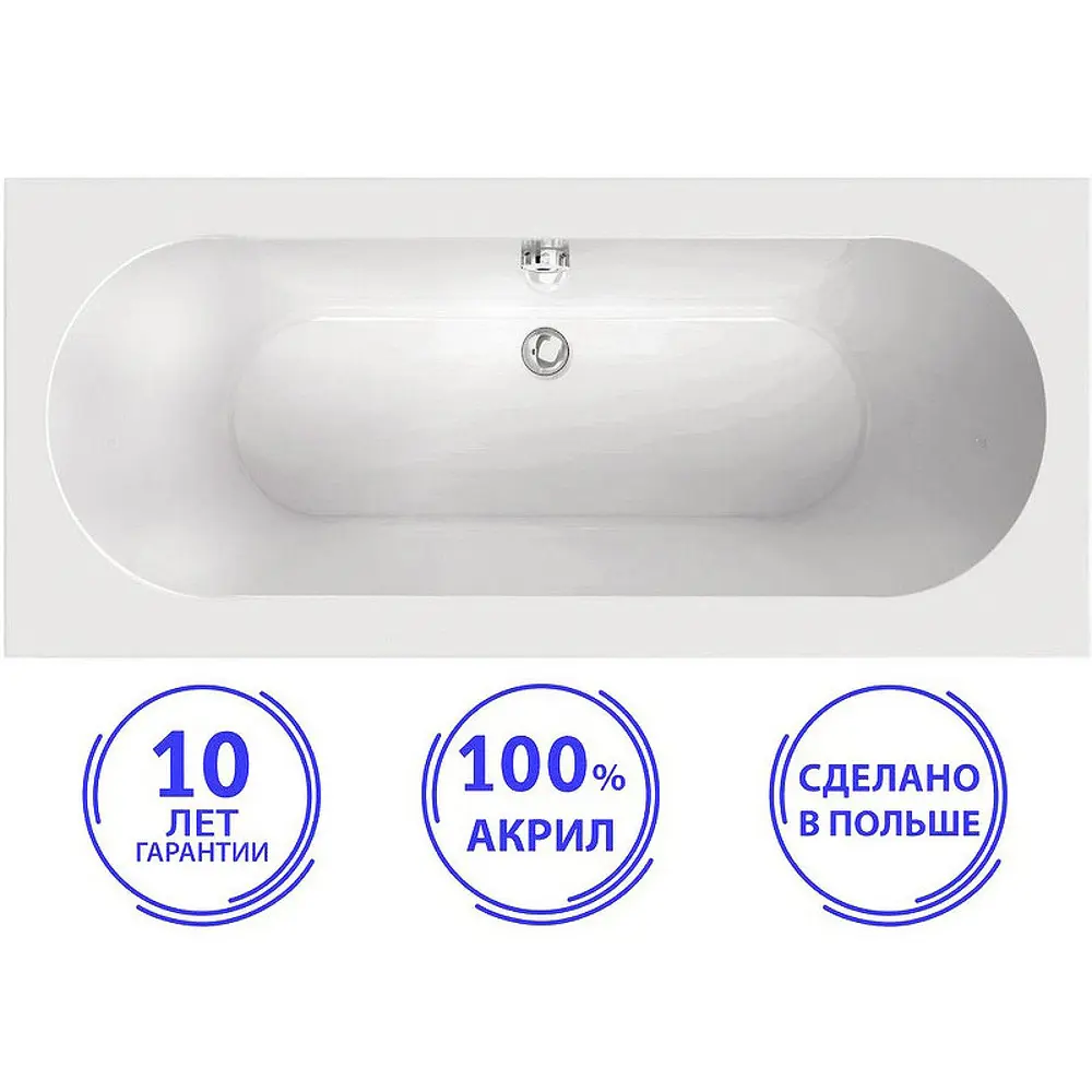 Фото Прямоугольная ванна C-BATH CBQ001002 акрил 180x80см Фото Прямоугольная ванна C-BATH CBQ001002 акрил 180x80см
