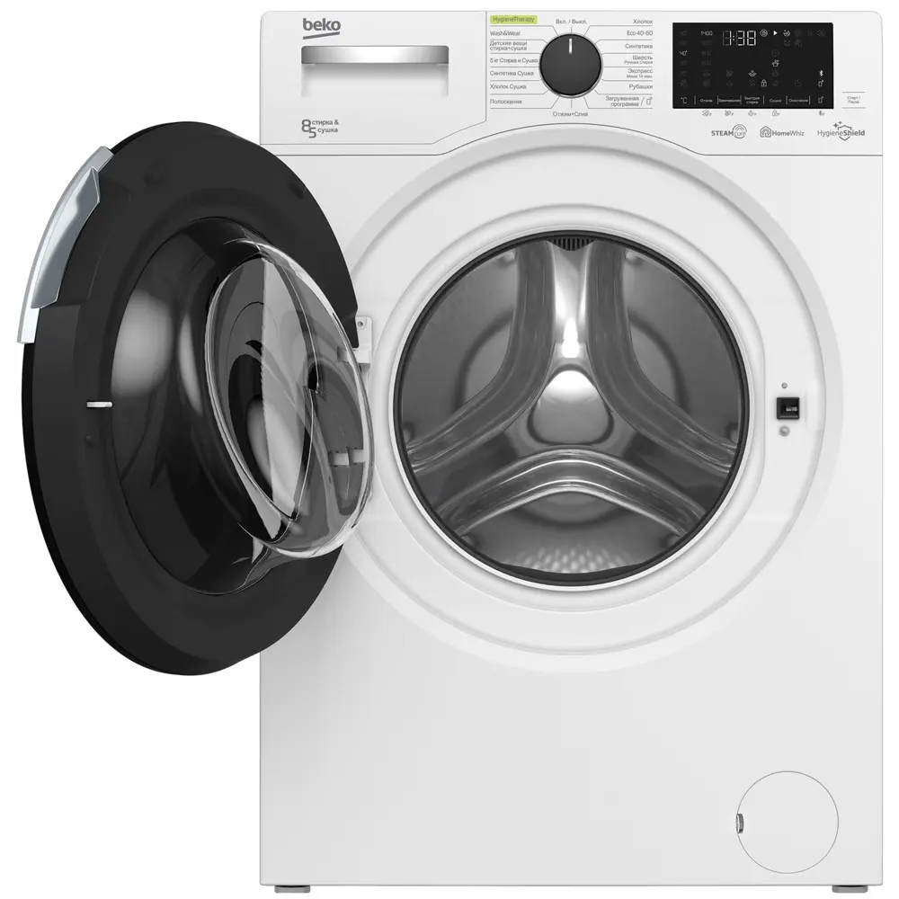 Фото 4 Стиральная машина Beko Wdw8564ht 60x84x58 см 8 кг цвет белый Фото 4 Стиральная машина Beko Wdw8564ht 60x84x58 см 8 кг цвет белый