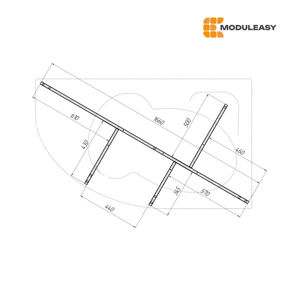 Фото 4 Рама разборная Modulesy Kate 150x90 03ке1590