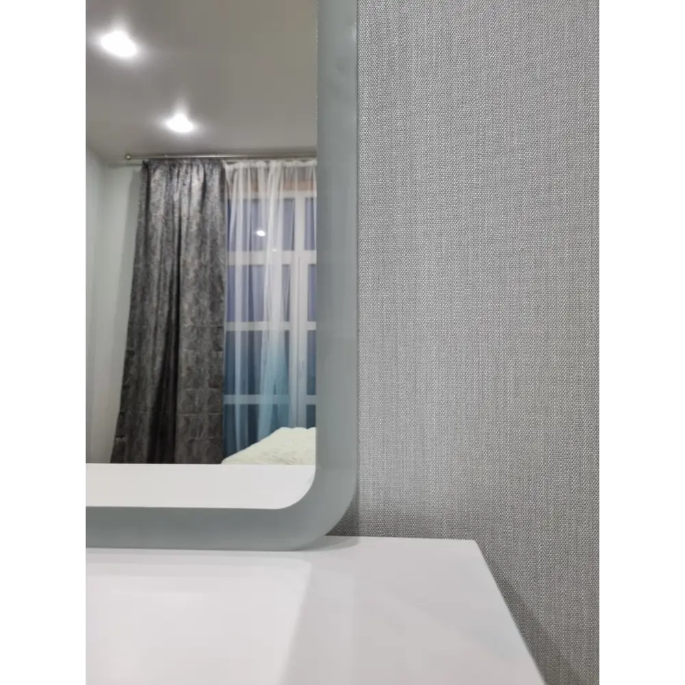 Фото 6 Зеркало для ванной Alfa mirrors включение на взмах руки Di-68AVzVd-lite с подсветкой 60x80см Фото 6 Зеркало для ванной Alfa mirrors включение на взмах руки Di-68AVzVd-lite с подсветкой 60x80см