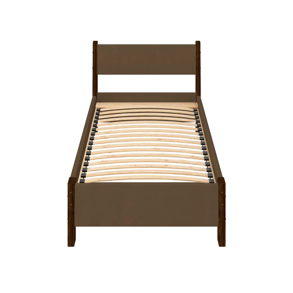 Фото 3 Кровать Solarius Мишка орто основание mkr-obiv-rs9-ven80-190-orto 90 x 80 x 200 см дерево цвет коричневый/венге Фото 3 Кровать Solarius Мишка орто основание mkr-obiv-rs9-ven80-190-orto 90 x 80 x 200 см дерево цвет коричневый/венге