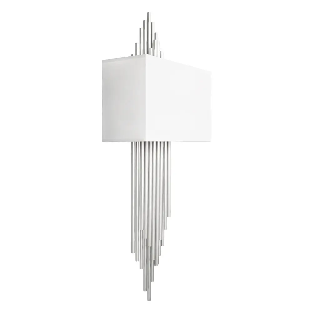 Фото 6 Настенный светильник Loft it Elegio 10107 silver white цвет серебро Фото 6 Настенный светильник Loft it Elegio 10107 silver white цвет серебро