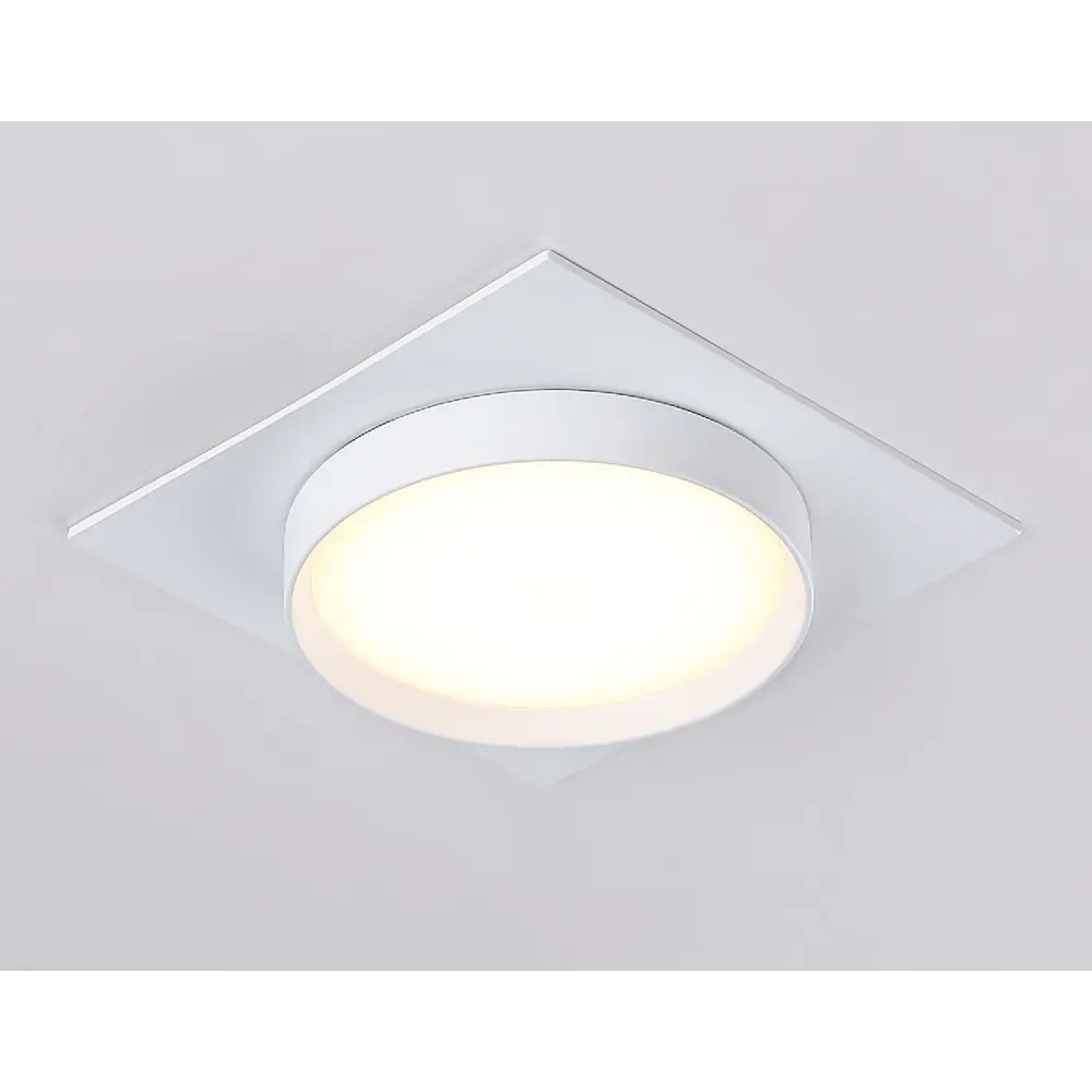 Фото 6 Светильник точечный встраиваемый светодиодный Ambrella Light Tn5229 2 м² под отверстие 9.3 см цвет белый Фото 6 Светильник точечный встраиваемый светодиодный Ambrella Light Tn5229 2 м² под отверстие 9.3 см цвет белый