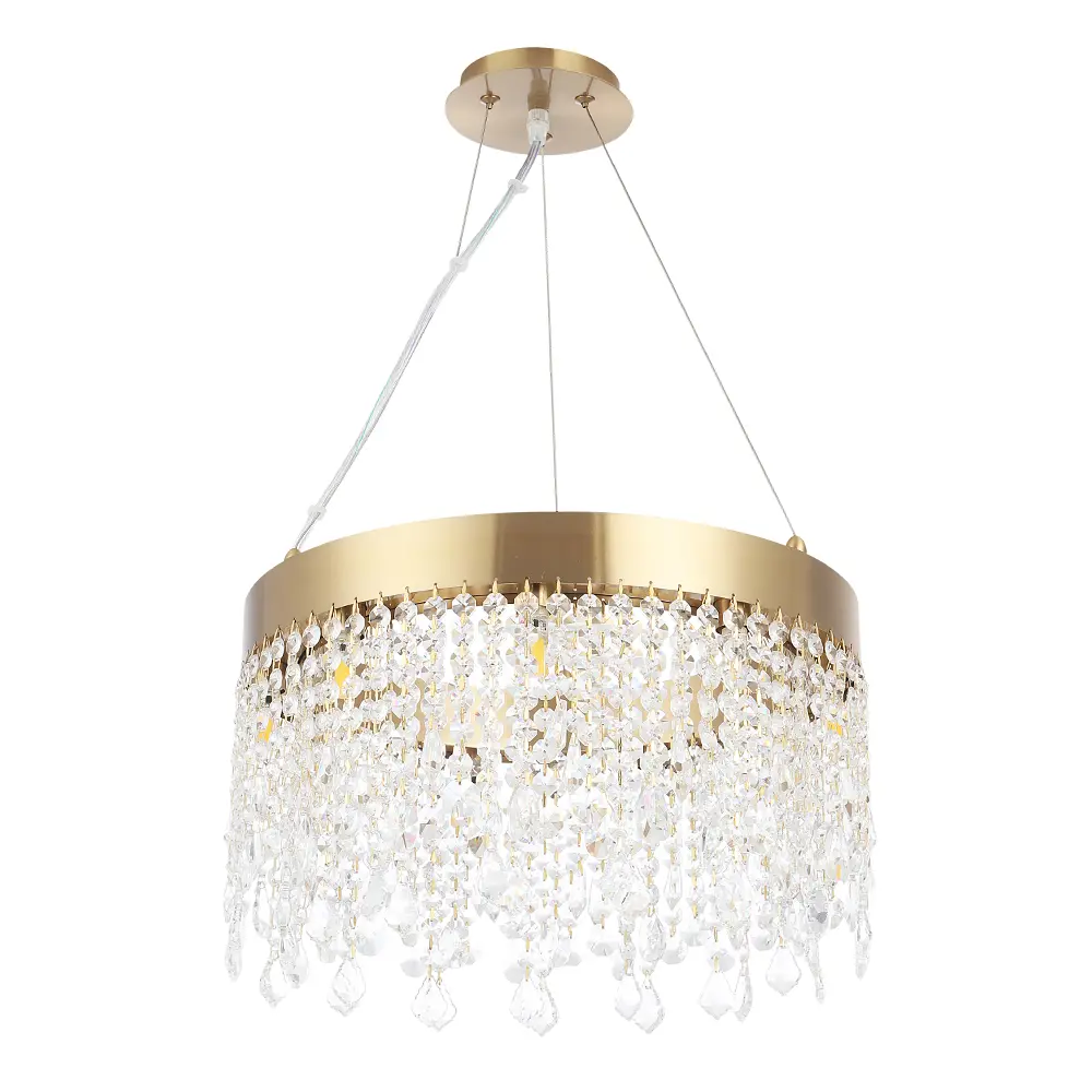 Фото 2 Люстра подвесная Crystal lux Aqua Cu_0160_309 9 ламп 17 м² цвет латунь Фото 2 Люстра подвесная Crystal lux Aqua Cu_0160_309 9 ламп 17 м² цвет латунь