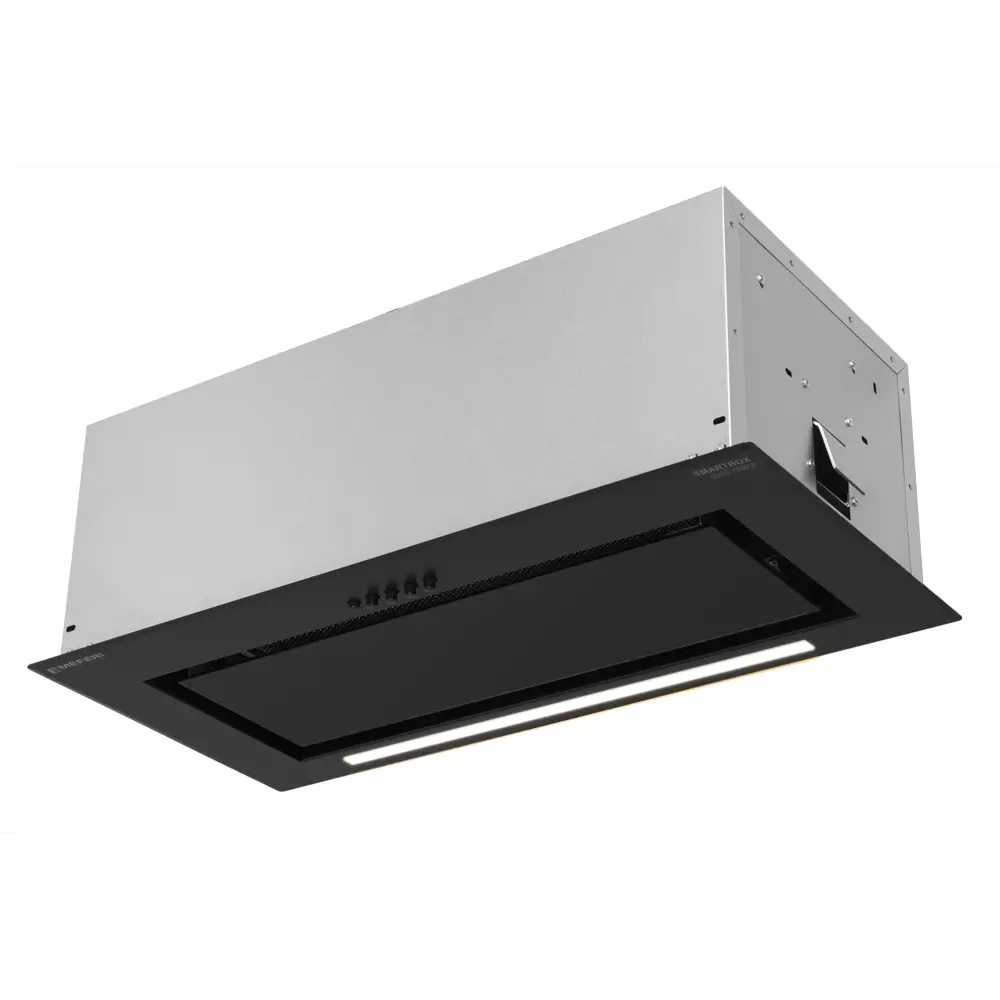 Фото 19 Вытяжка полновстраиваемая Meferi SMARTBOX60BK GLASS POWER 60 см цвет черный