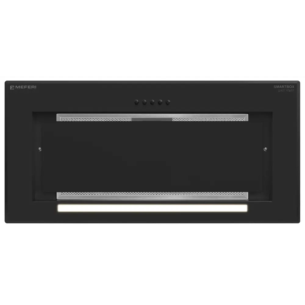 Фото 21 Вытяжка полновстраиваемая Meferi SMARTBOX60BK GLASS POWER 60 см цвет черный