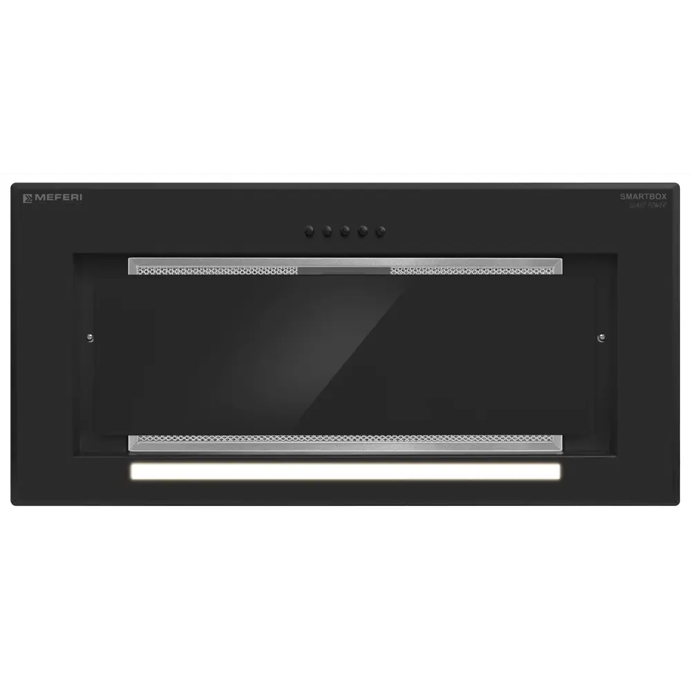 Фото 18 Вытяжка полновстраиваемая Meferi SMARTBOX60BK GLASS POWER 60 см цвет черный