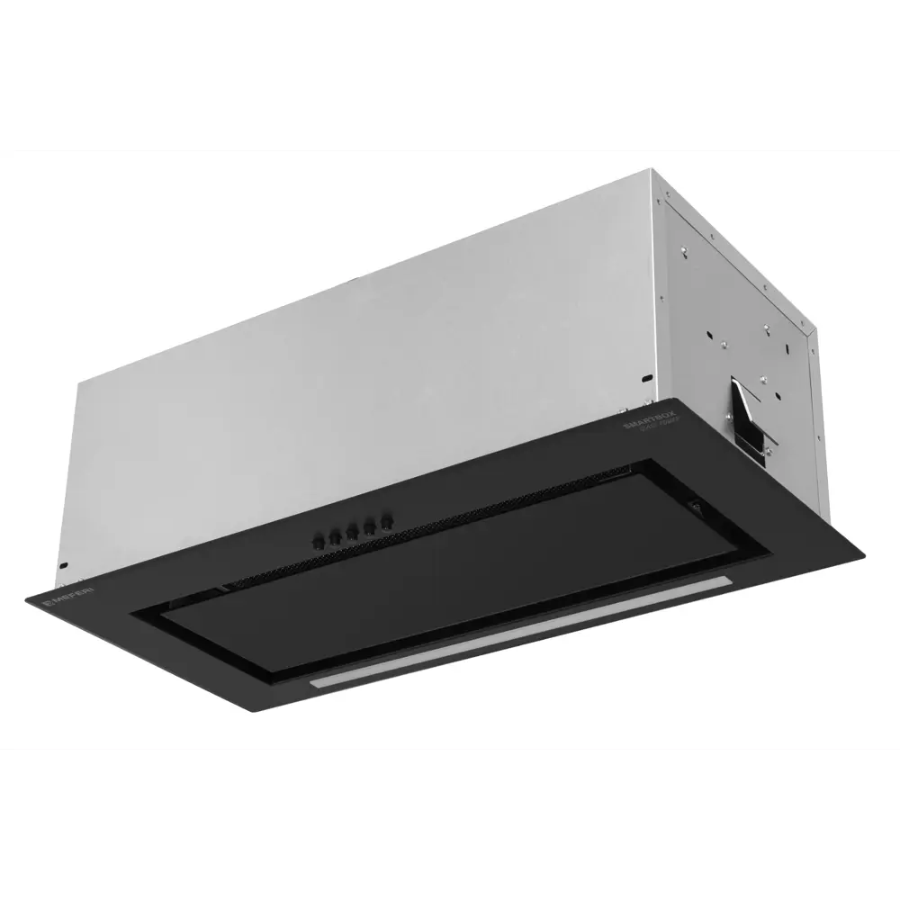 Фото 3 Вытяжка полновстраиваемая Meferi SMARTBOX60BK GLASS POWER 60 см цвет черный