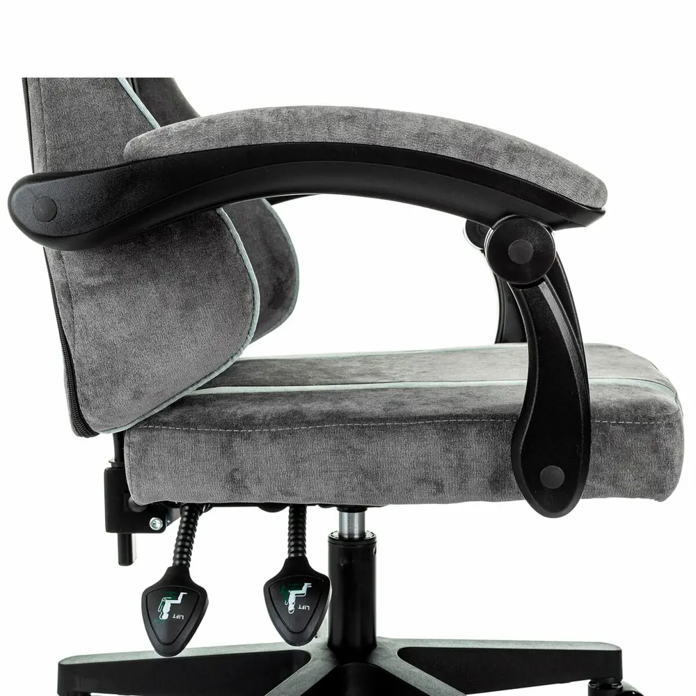 Фото 8 Офисное кресло Brabix Shooter GM-123 49.5x50.5x49 см ткань цвет серый Фото 8 Офисное кресло Brabix Shooter GM-123 49.5x50.5x49 см ткань цвет серый