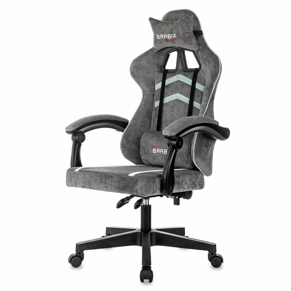 Фото 3 Офисное кресло Brabix Shooter GM-123 49.5x50.5x49 см ткань цвет серый Фото 3 Офисное кресло Brabix Shooter GM-123 49.5x50.5x49 см ткань цвет серый