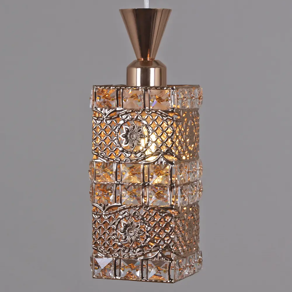 Фото 6 Светильник подвесной Reluce 04115-0.9-01 gd 1 лампа 6 м² цвет жёлтый/золотой Фото 6 Светильник подвесной Reluce 04115-0.9-01 gd 1 лампа 6 м² цвет жёлтый/золотой