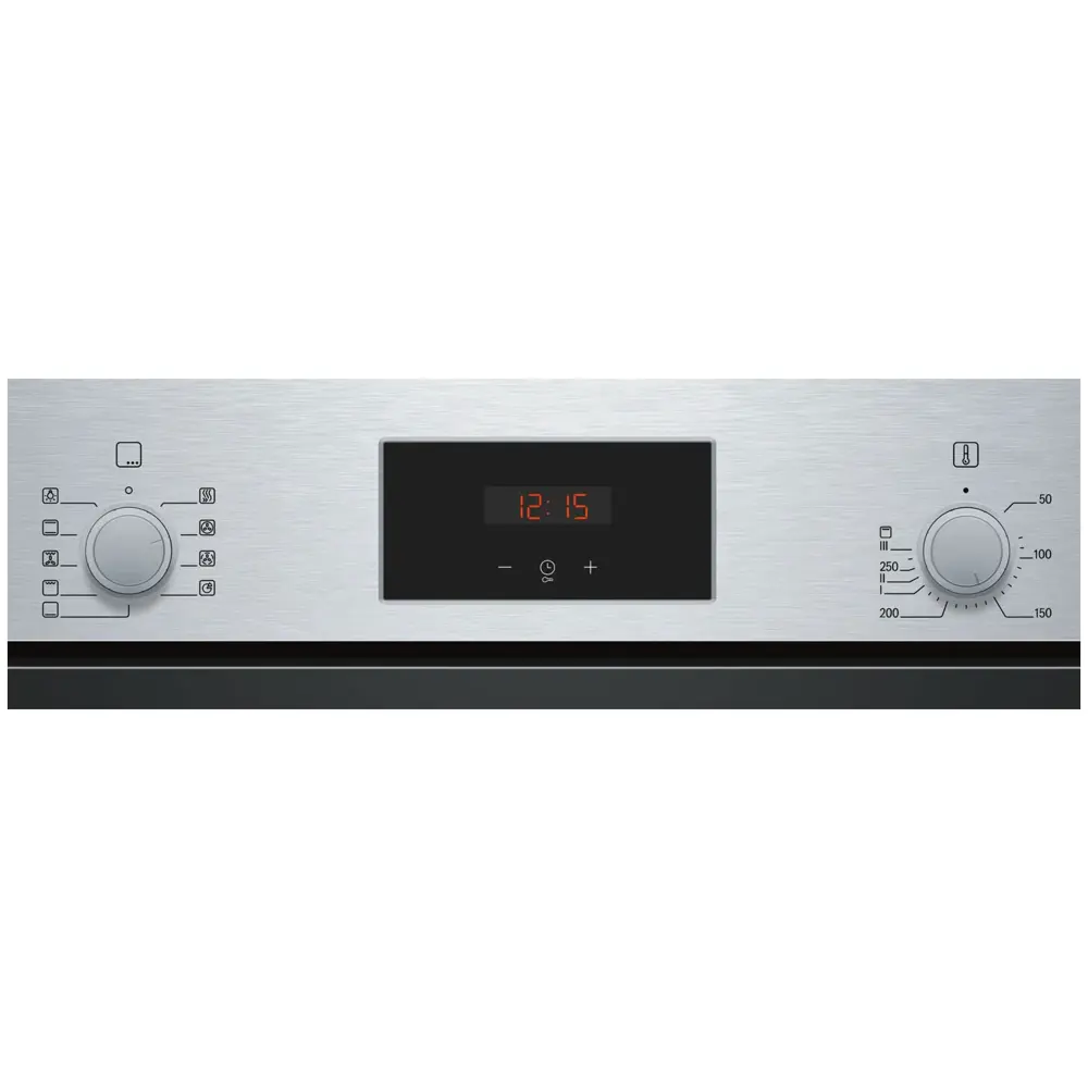 Фото 2 Встраиваемый духовой шкаф Bosch HBF134ES1 59.4х59.5х54.8 см цвет нержавеющая сталь Фото 2 Встраиваемый духовой шкаф Bosch HBF134ES1 59.4х59.5х54.8 см цвет нержавеющая сталь