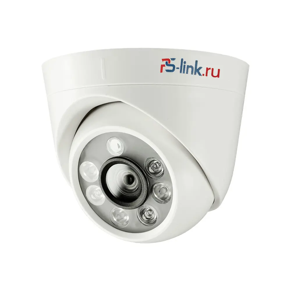 Фото 8 Комплект для видеонаблюдения AHD PS-link 7 камер для помещения 5Мп цвет белый Фото 8 Комплект для видеонаблюдения AHD PS-link 7 камер для помещения 5Мп цвет белый