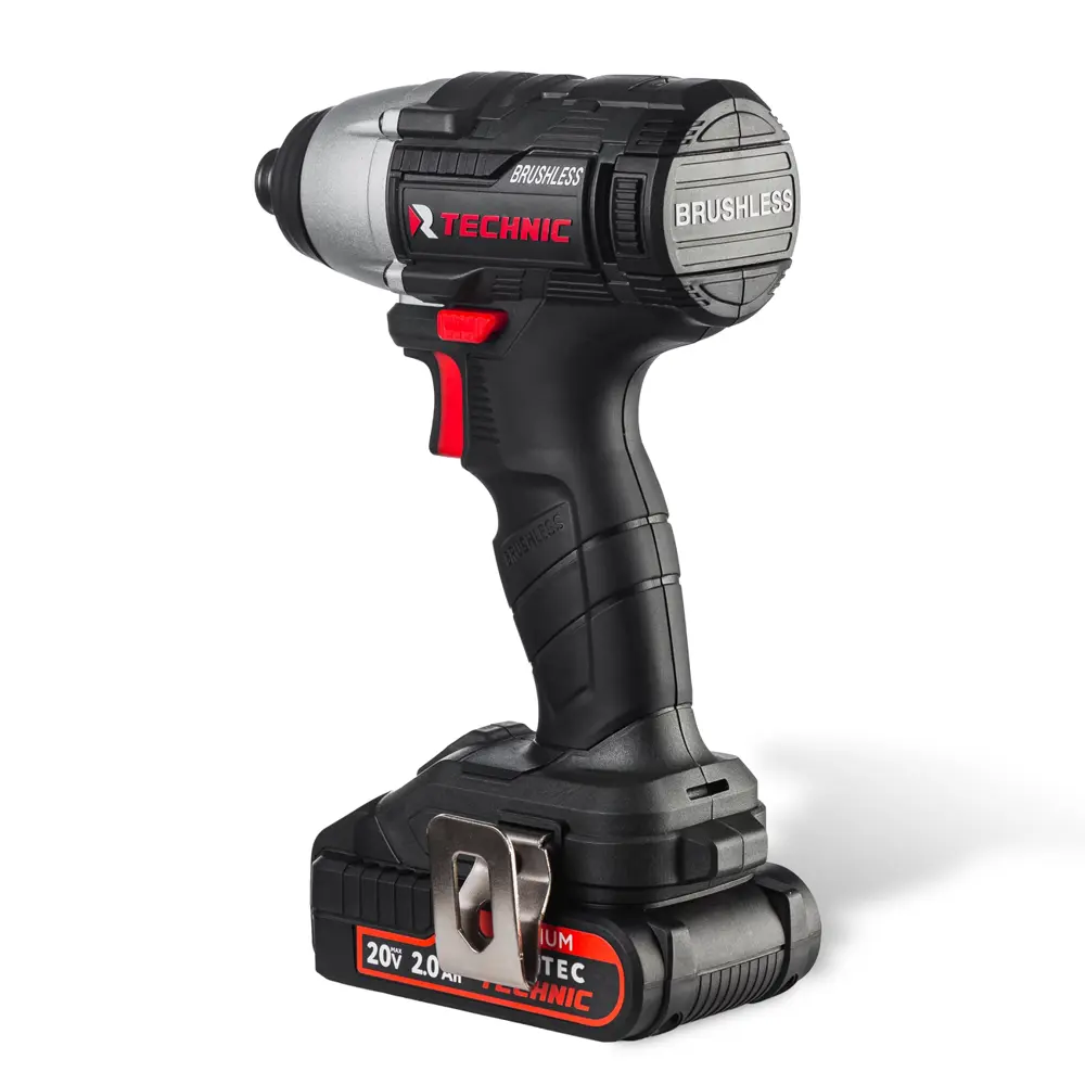 Фото 8 Винтоверт ударный аккумуляторный бесщеточный Runtec RT-ED150T, 20 В Li-Ion 2x2 Ач 150 Нм Фото 8 Винтоверт ударный аккумуляторный бесщеточный Runtec RT-ED150T, 20 В Li-Ion 2x2 Ач 150 Нм