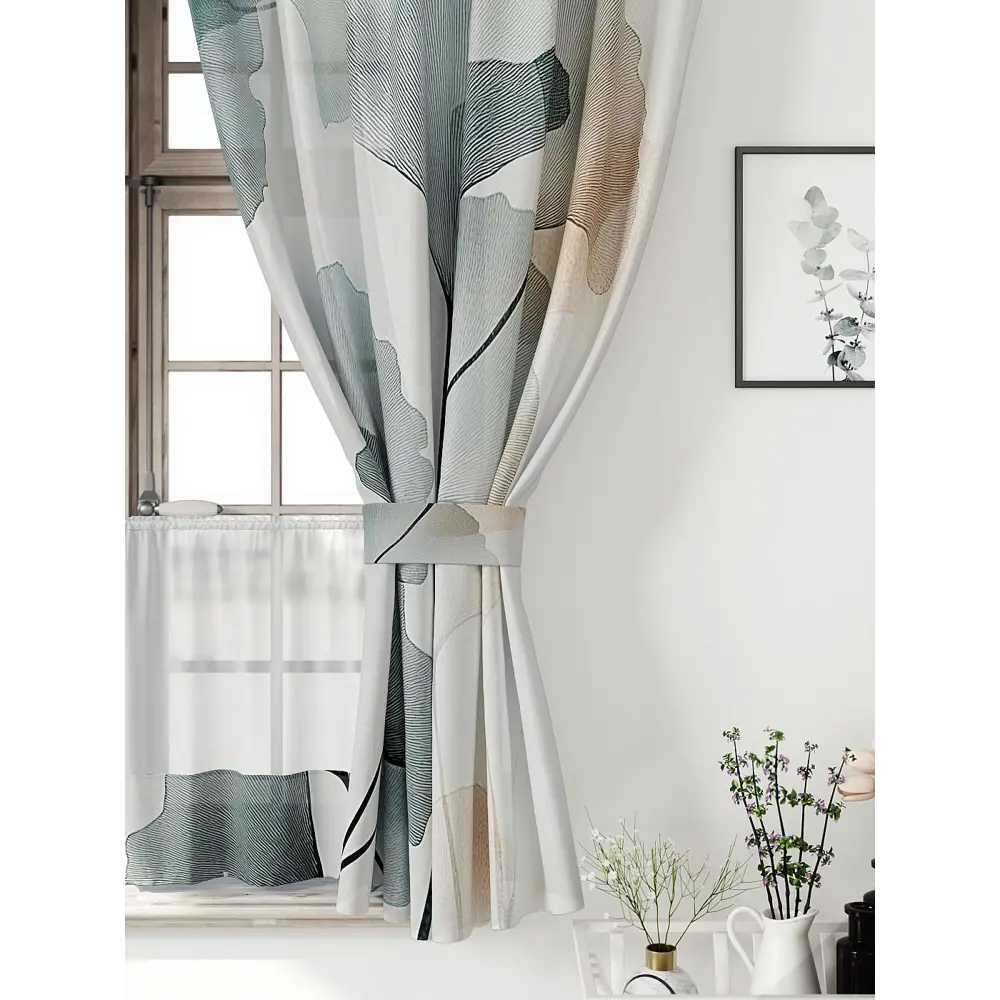 Фото 4 Комплект штор Comfy way Иномик - 27 CW705027-160 на шторной ленте 160x150 см цвет бежевый Фото 4 Комплект штор Comfy way Иномик - 27 CW705027-160 на шторной ленте 160x150 см цвет бежевый