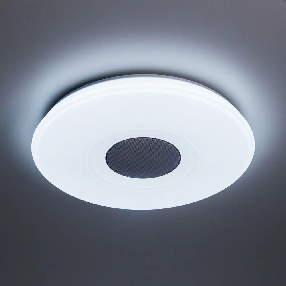 Фото 13 Потолочный светильник светодиодный Citilux Light & Music CL703M61 19 м² цвет белый Фото 13 Потолочный светильник светодиодный Citilux Light & Music CL703M61 19 м² цвет белый