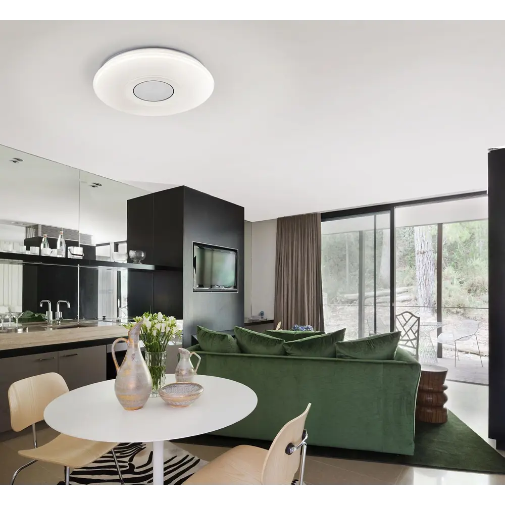 Фото 5 Потолочный светильник светодиодный Citilux Light & Music CL703M61 19 м² цвет белый Фото 5 Потолочный светильник светодиодный Citilux Light & Music CL703M61 19 м² цвет белый