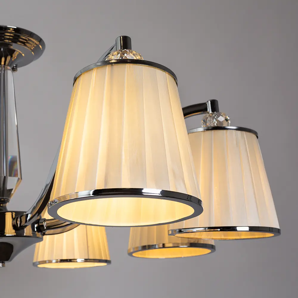 Фото 3 Люстра на штанге Arte Lamp Talitha Ar_a4047pl-8cc 8 ламп 10.5 м² цвет хром Фото 3 Люстра на штанге Arte Lamp Talitha Ar_a4047pl-8cc 8 ламп 10.5 м² цвет хром