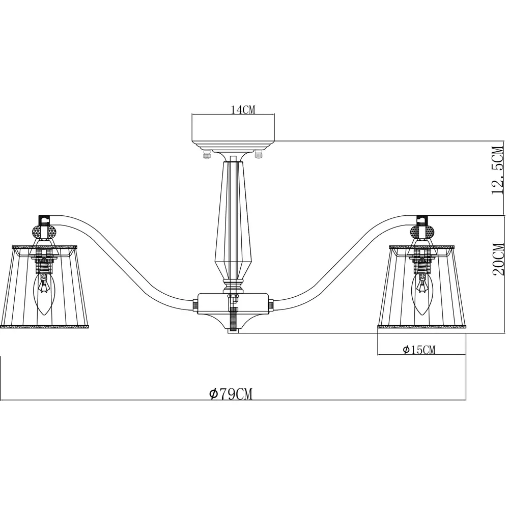 Фото 7 Люстра на штанге Arte Lamp Talitha Ar_a4047pl-8cc 8 ламп 10.5 м² цвет хром Фото 7 Люстра на штанге Arte Lamp Talitha Ar_a4047pl-8cc 8 ламп 10.5 м² цвет хром