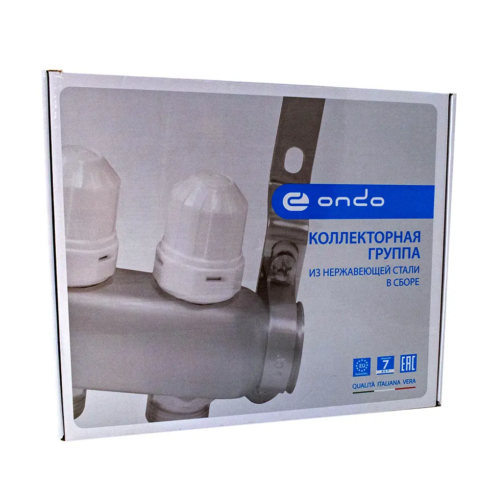 Фото 9 Коллекторная группа Ondo на 4 выхода 3/4"x1" с расходомерами Фото 9 Коллекторная группа Ondo на 4 выхода 3/4"x1" с расходомерами