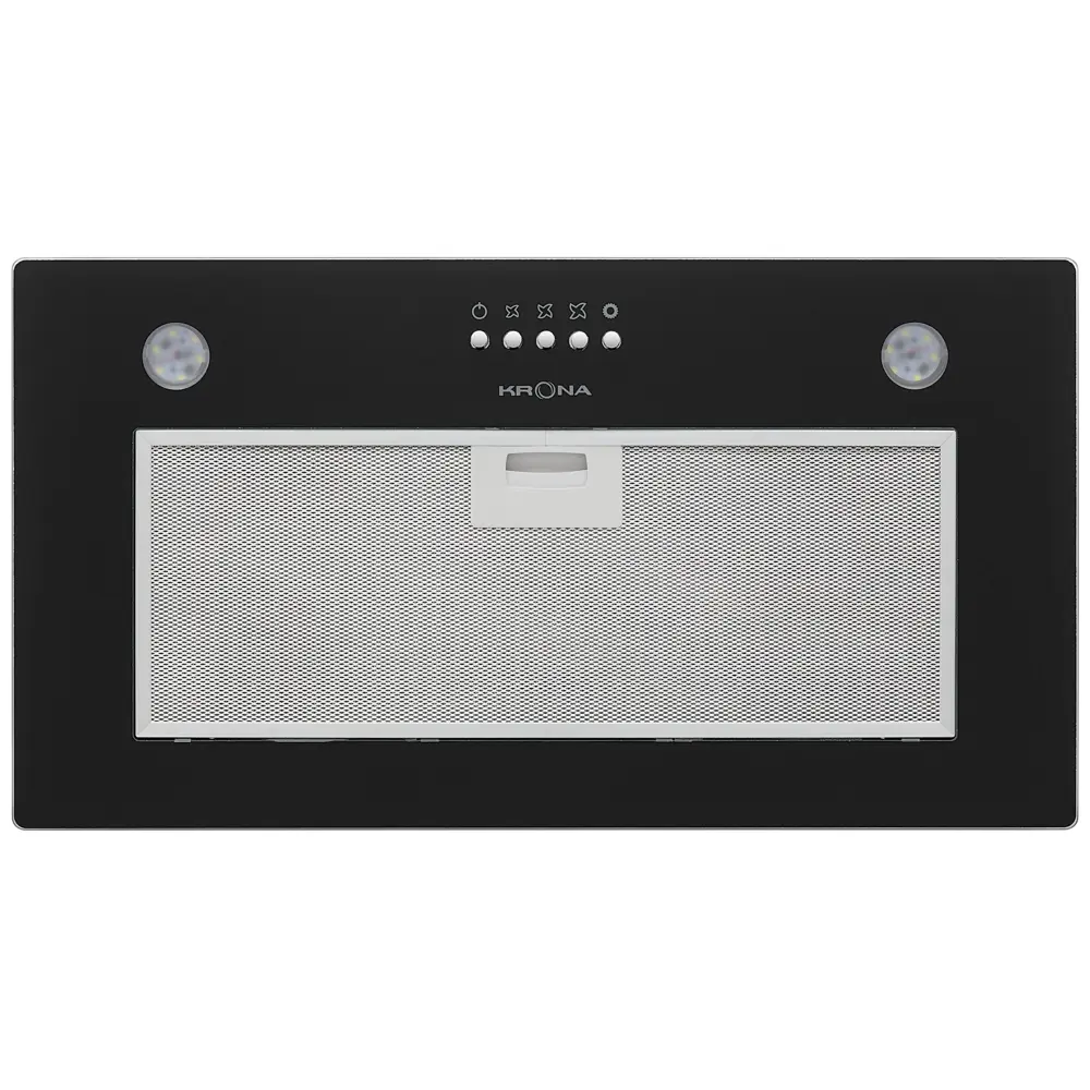 Фото 2 Вытяжка Krona SINTIA 600 BLACK PB 52 см цвет черный Фото 2 Вытяжка Krona SINTIA 600 BLACK PB 52 см цвет черный