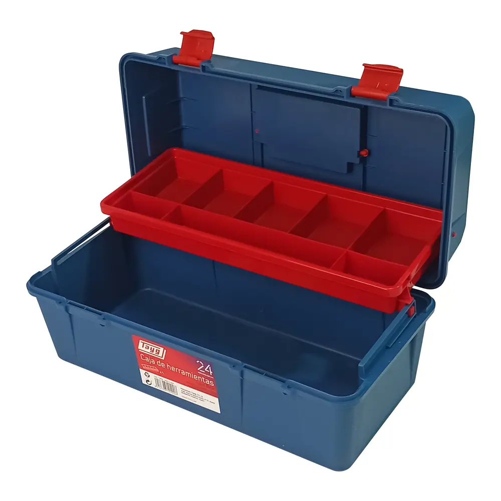 Фото 2 Ящик для инструментов Tayg TAY-124006 400x190x210 мм, пластик Фото 2 Ящик для инструментов Tayg TAY-124006 400x190x210 мм, пластик