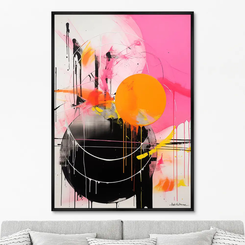 Фото Картина Artnomore Melting sun 2024г. AR-777000606 75x105 см Фото Картина Artnomore Melting sun 2024г. AR-777000606 75x105 см