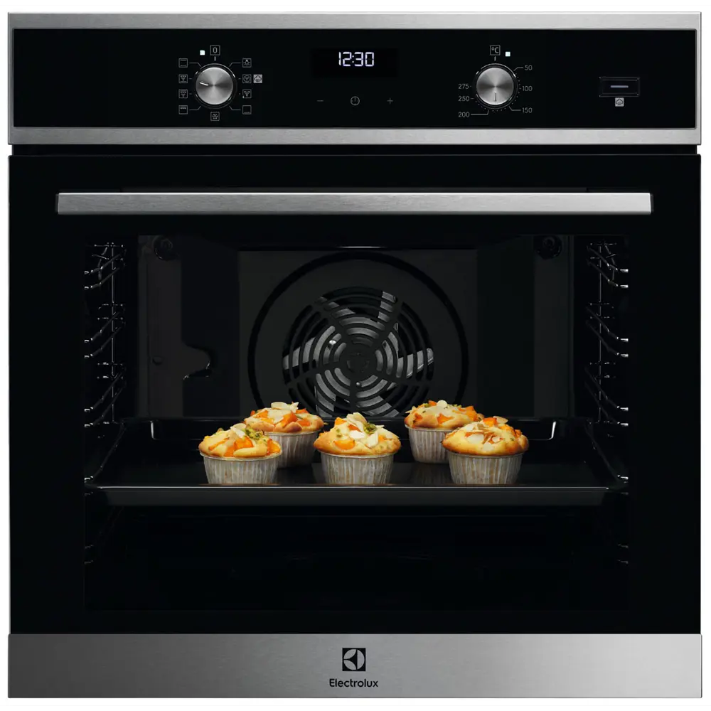 Фото Встраиваемый духовой шкаф Electrolux EOD5H70X 59.5х59.4х56.7 см цвет черный Фото Встраиваемый духовой шкаф Electrolux EOD5H70X 59.5х59.4х56.7 см цвет черный
