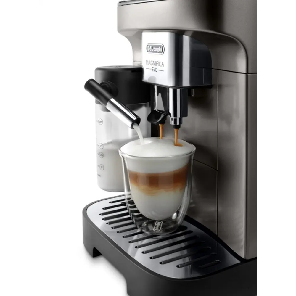 Фото 3 Электрическая кофемашина Delonghi 24x36x44 см цвет серый Фото 3 Электрическая кофемашина Delonghi 24x36x44 см цвет серый