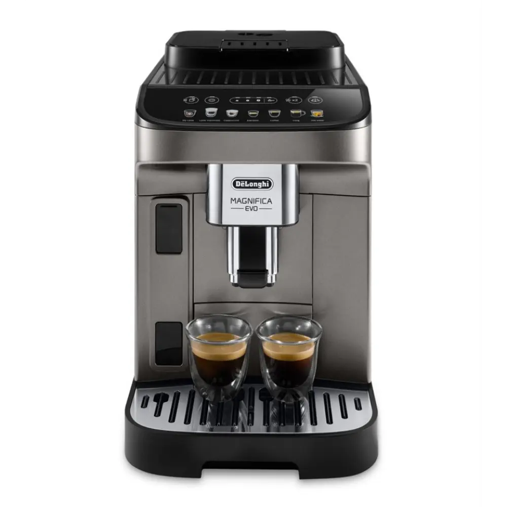 Фото 2 Электрическая кофемашина Delonghi 24x36x44 см цвет серый Фото 2 Электрическая кофемашина Delonghi 24x36x44 см цвет серый