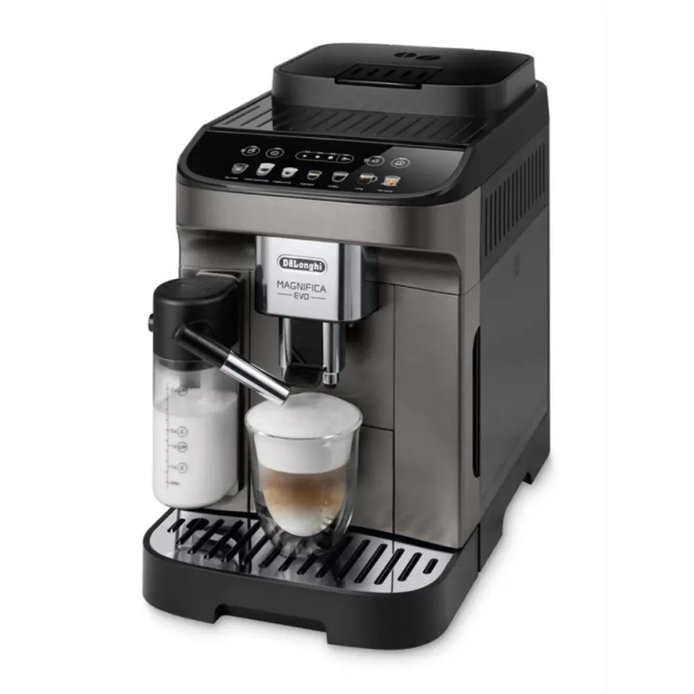 Фото Электрическая кофемашина Delonghi 24x36x44 см цвет серый Фото Электрическая кофемашина Delonghi 24x36x44 см цвет серый