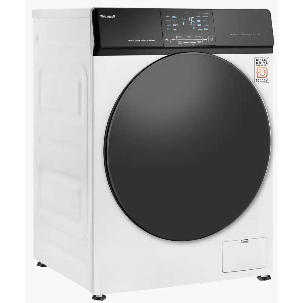 Фото 3 Стиральная машина с сушкой Weissgauff Wmd 61211 direct drive inverter premium 59.5x85x56 см 11 кг цвет белый Фото 3 Стиральная машина с сушкой Weissgauff Wmd 61211 direct drive inverter premium 59.5x85x56 см 11 кг цвет белый