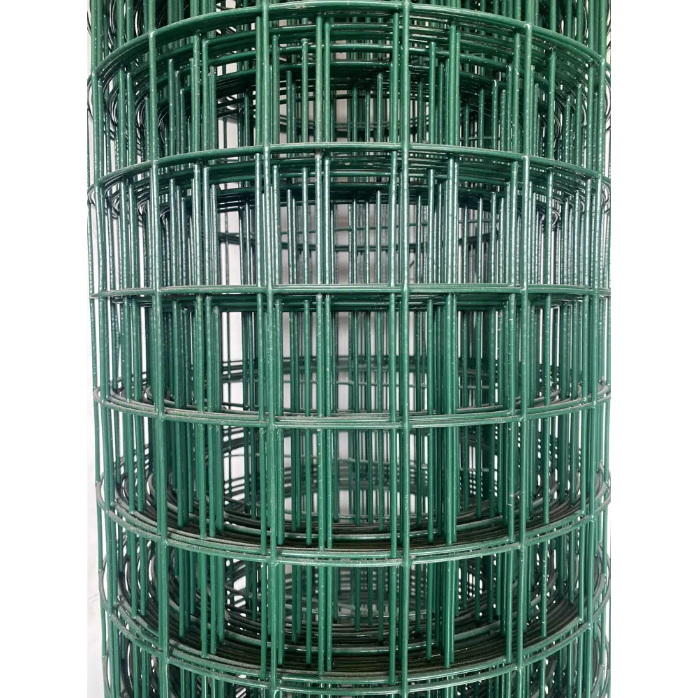 Фото 3 Сетка сварная Topfence 2x15м 50x50мм цвет зеленый Фото 3 Сетка сварная Topfence 2x15м 50x50мм цвет зеленый