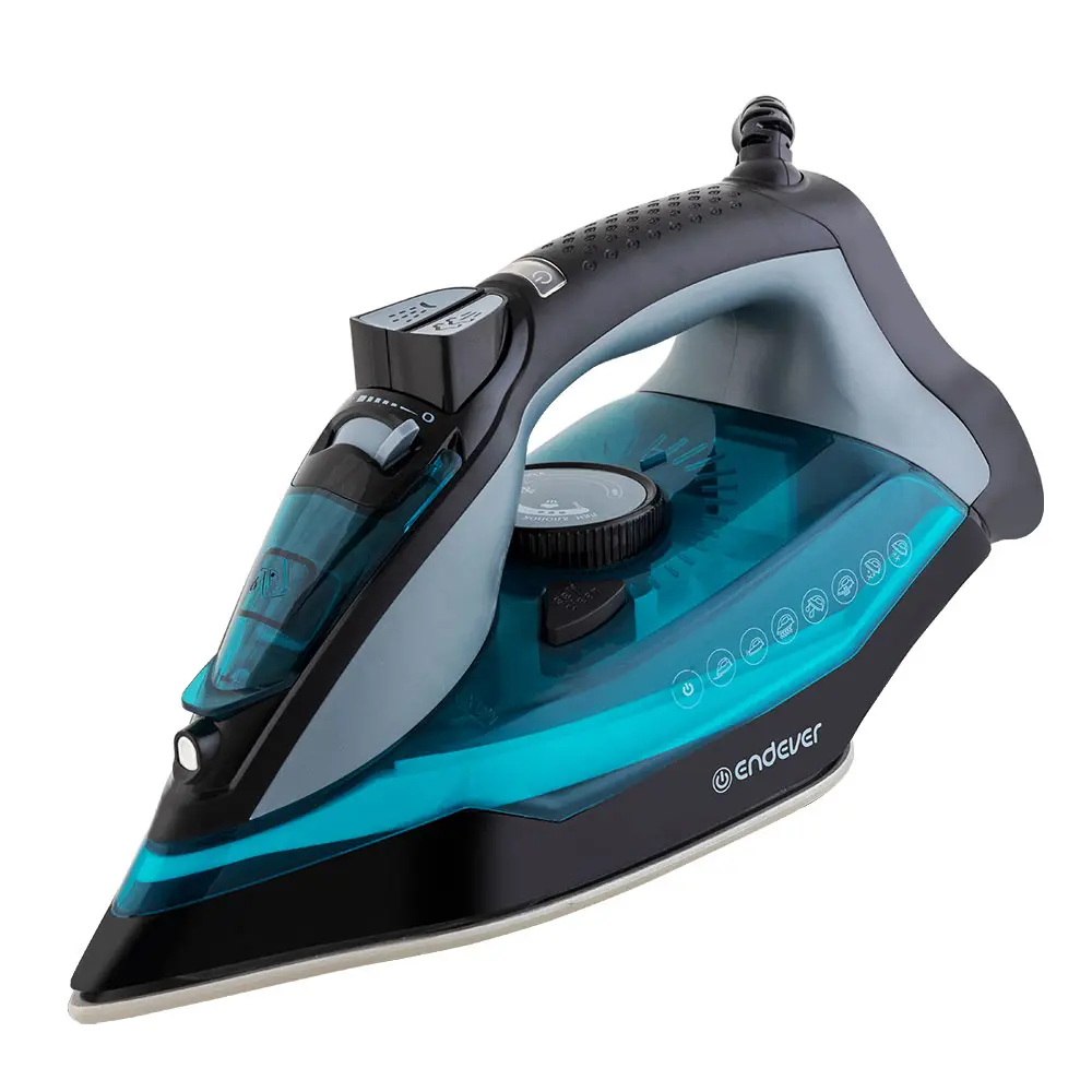 Фото Утюг Endever Delta-234 2400 Вт цвет черный Фото Утюг Endever Delta-234 2400 Вт цвет черный