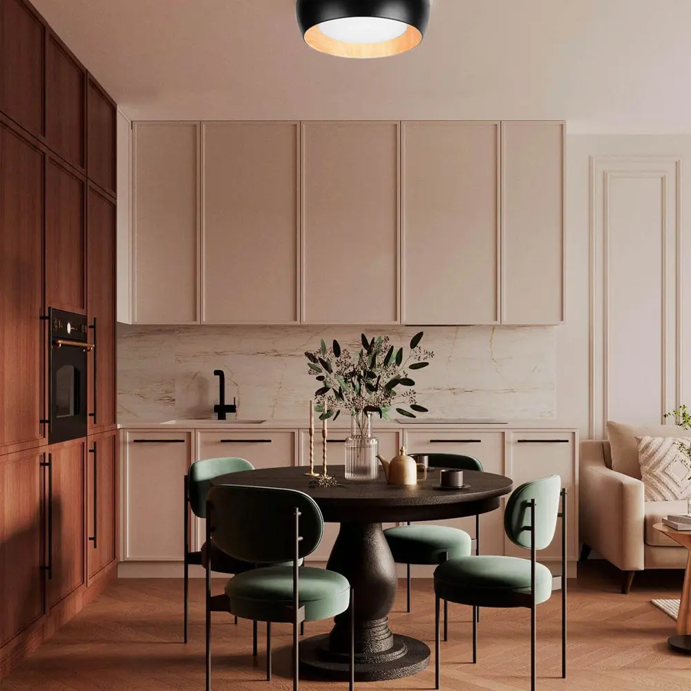 Фото 6 Светильник настенно-потолочный светодиодный Loft it Folk 5.2 м² теплый белый (желтый) свет цвет черный Фото 6 Светильник настенно-потолочный светодиодный Loft it Folk 5.2 м² теплый белый (желтый) свет цвет черный