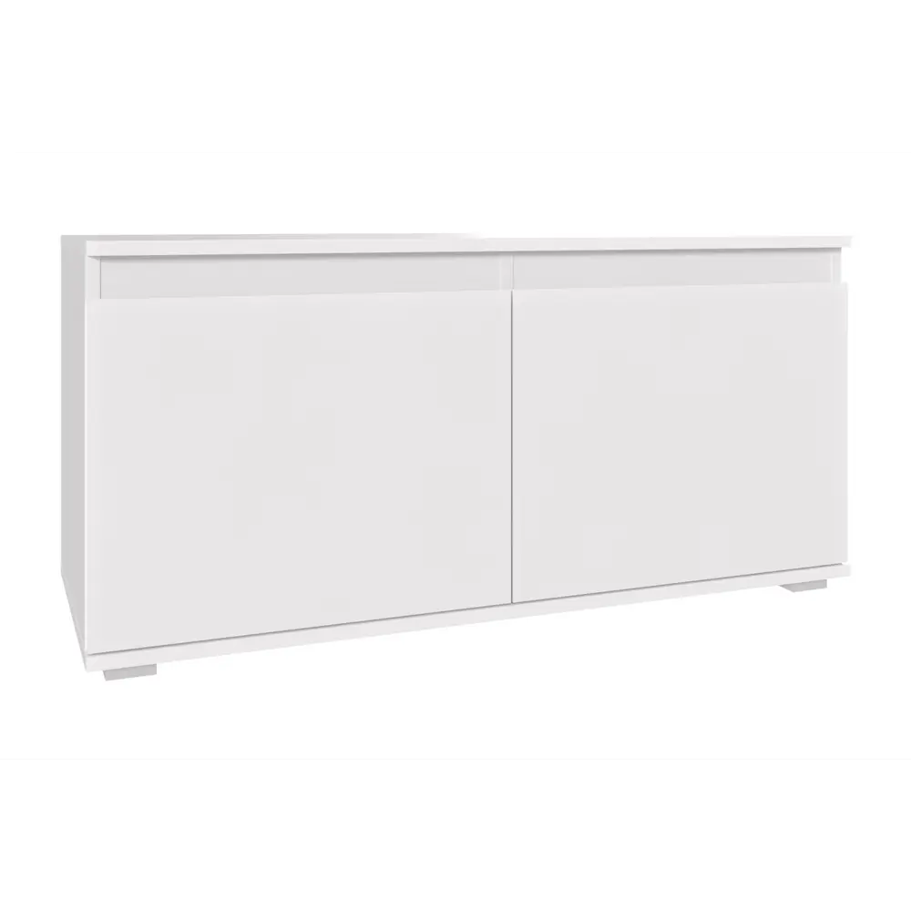 Фото Обувница НК-мебель 100x48.2x40 см 2 полки ЛДСП цвет белый матовый