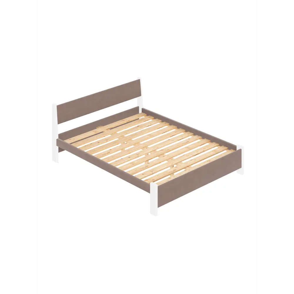 Фото Кровать Solarius Мишка реечное основание 170 x 80 x 210 см дерево цвет мокко мусс;белый Фото Кровать Solarius Мишка реечное основание 170 x 80 x 210 см дерево цвет мокко мусс;белый