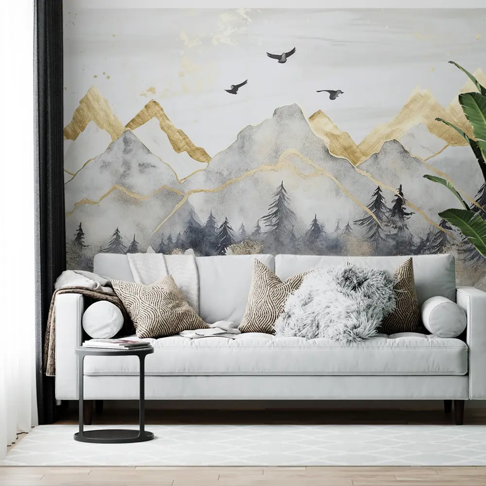 Фото 10 Фотообои флизелиновые Urban Style Птицы над горами UST6811, 200x135 см Фото 10 Фотообои флизелиновые Urban Style Птицы над горами UST6811, 200x135 см