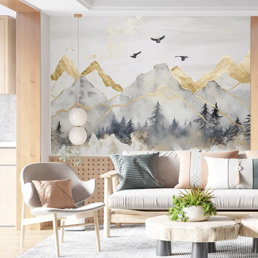 Фото 14 Фотообои флизелиновые Urban Style Птицы над горами UST6811, 200x135 см Фото 14 Фотообои флизелиновые Urban Style Птицы над горами UST6811, 200x135 см