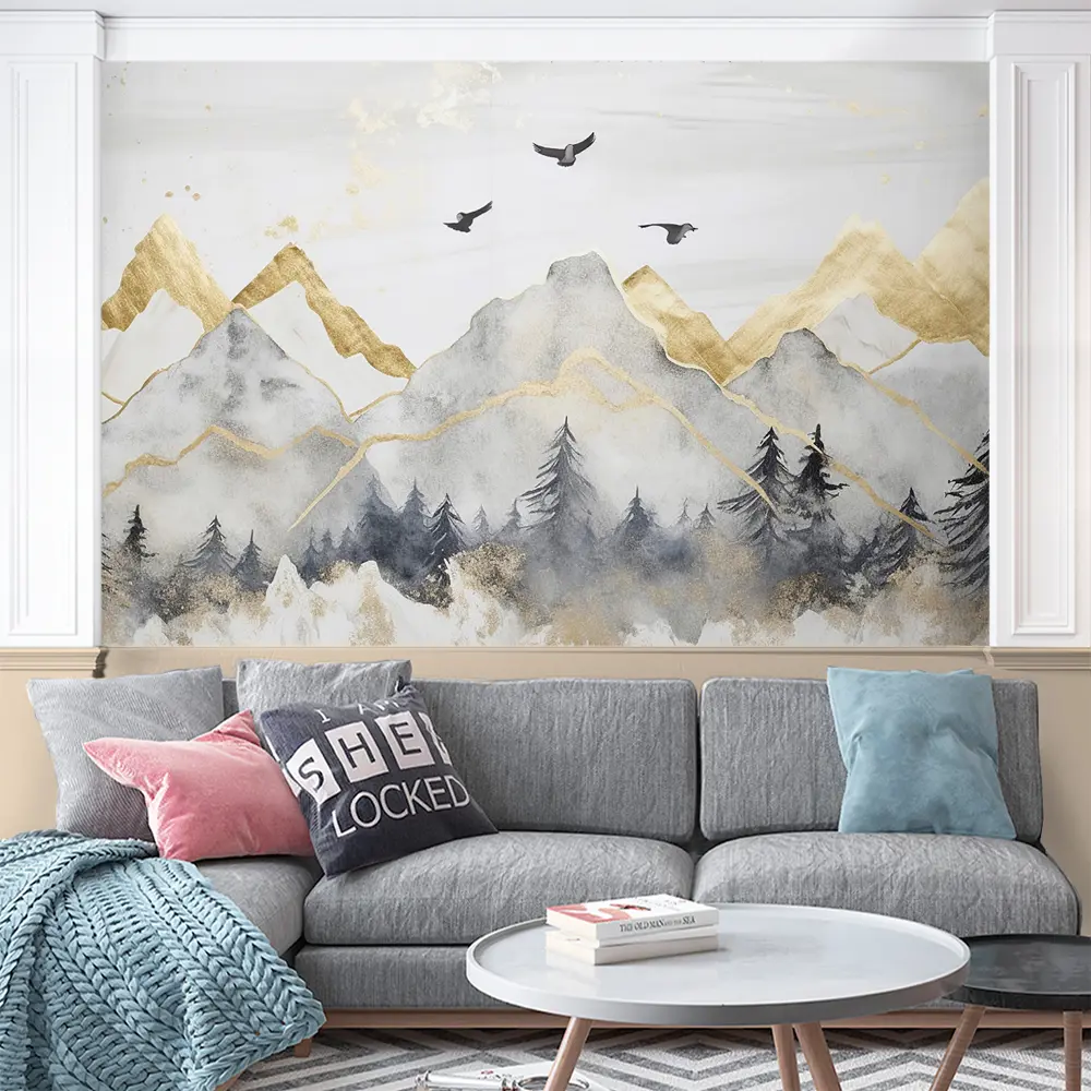 Фото 5 Фотообои флизелиновые Urban Style Птицы над горами UST6811, 200x135 см Фото 5 Фотообои флизелиновые Urban Style Птицы над горами UST6811, 200x135 см