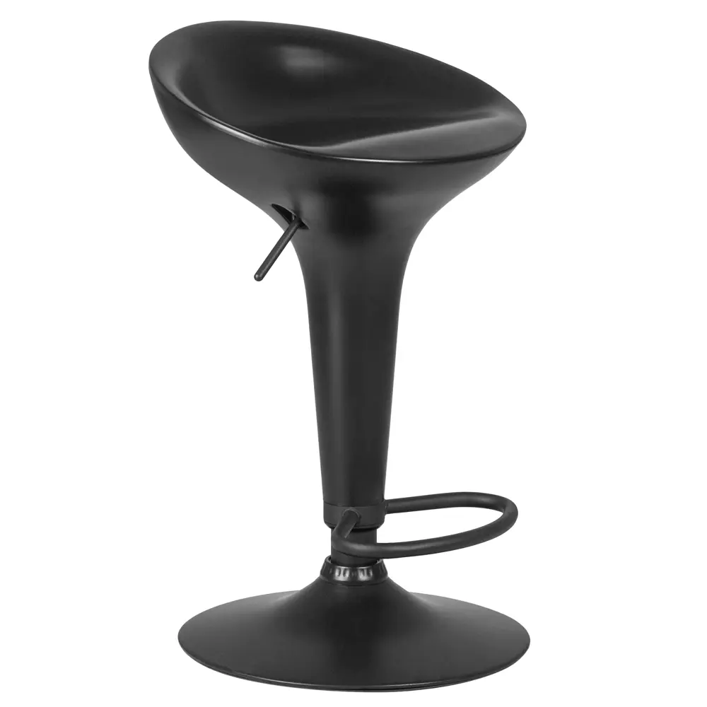 Фото 2 Барный стул Dobrin Bomba Black LM 43x88x36 см ABS-пластик цвет черный