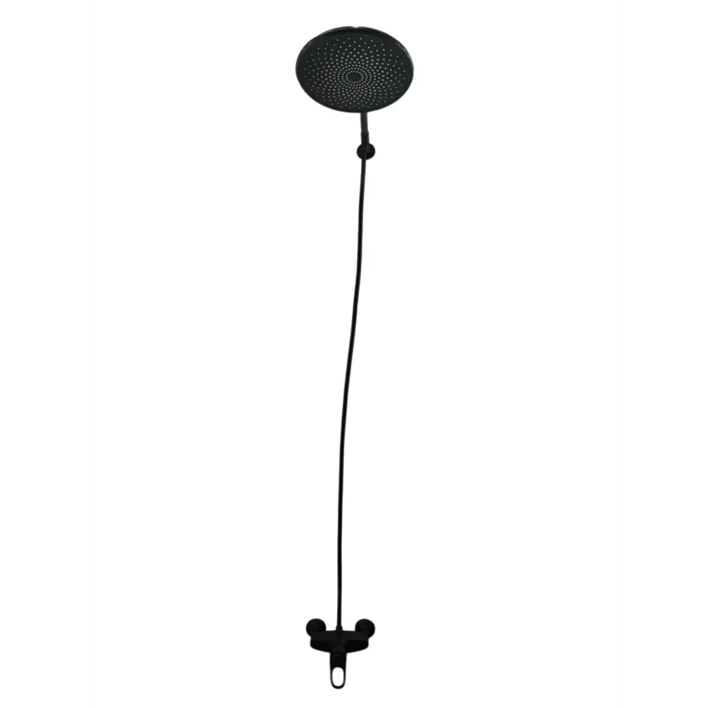 Фото 5 Душевая стойка Aloute A3184Y 3 режимная цвет графит