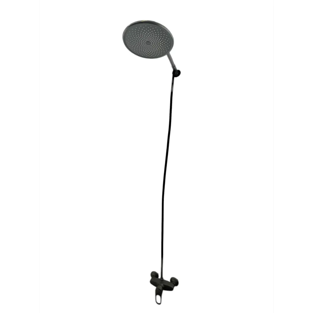 Фото 7 Душевая стойка Aloute A3184Y 3 режимная цвет графит