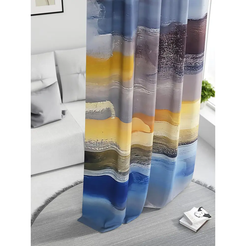 Фото 3 Штора на шторной ленте Comfy Way Нилсти - 63 CW593063-260, 260x150 см, цвет бежевый