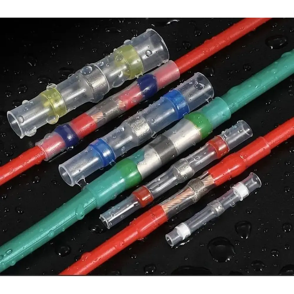 Фото 2 Набор термоусадочных соединителей Vitatools для проводов с припоем 100 шт. Фото 2 Набор термоусадочных соединителей Vitatools для проводов с припоем 100 шт.