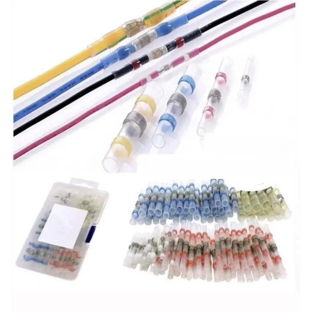 Фото 3 Набор термоусадочных соединителей Vitatools для проводов с припоем 100 шт. Фото 3 Набор термоусадочных соединителей Vitatools для проводов с припоем 100 шт.