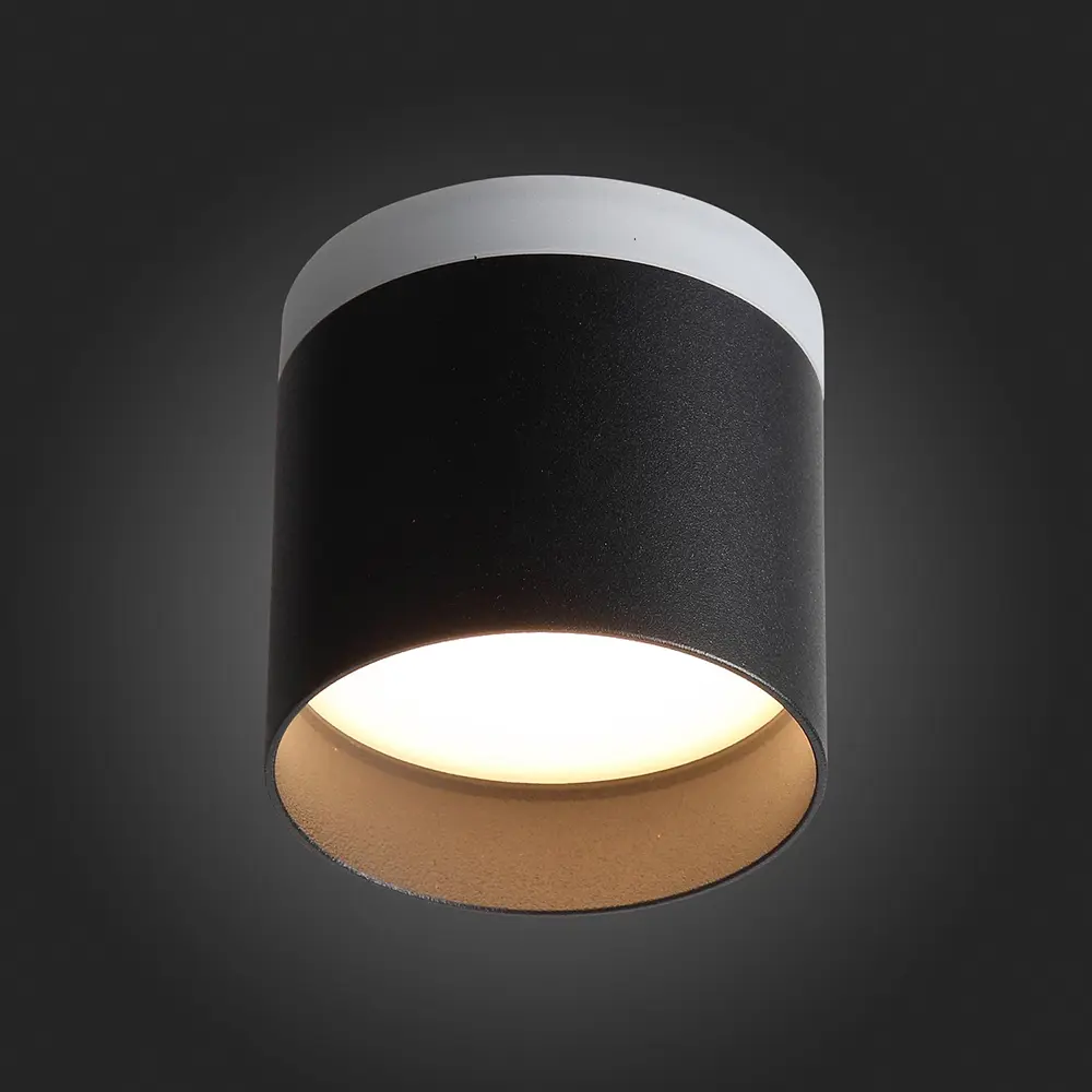 Фото 9 Светильник точечный накладной светодиодный ST Luce ST102.402.09 3 м² нейтральный белый свет цвет черный Фото 9 Светильник точечный накладной светодиодный ST Luce ST102.402.09 3 м² нейтральный белый свет цвет черный