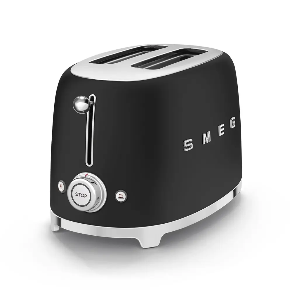 Фото Тостер SMEG TSF01BLMEU черный матовый Фото Тостер SMEG TSF01BLMEU черный матовый