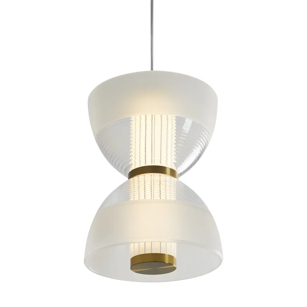Фото 3 Светильник подвесной светодиодный Freya Koil Fr6136pl-l6bt 4.5 м² теплый белый (желтый) свет цвет латунь Фото 3 Светильник подвесной светодиодный Freya Koil Fr6136pl-l6bt 4.5 м² теплый белый (желтый) свет цвет латунь