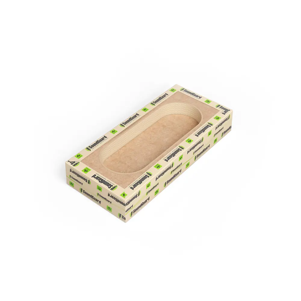 Фото Подрозетник звукоизоляционный SoundGuard P-BOX 3 3-секционный 290x130x48 мм цвет коричневый Фото Подрозетник звукоизоляционный SoundGuard P-BOX 3 3-секционный 290x130x48 мм цвет коричневый